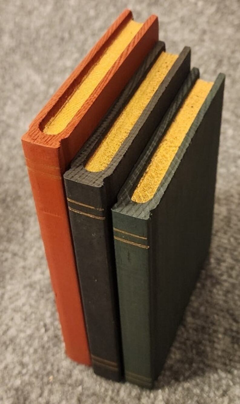 Small Fake Book Decor Faux Book Stack Display Props Under 6x4 Inch